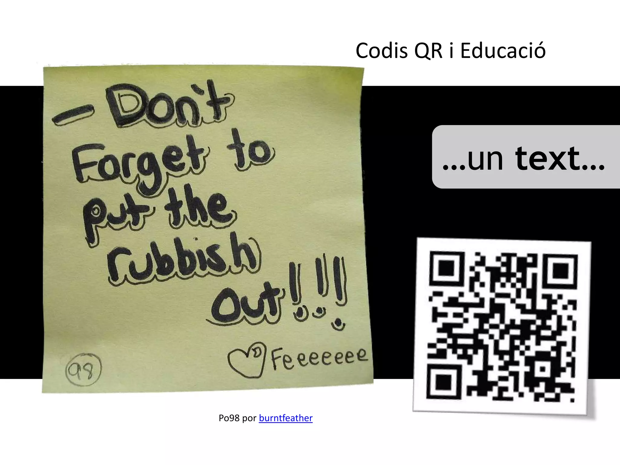Codis QR i Educació



                                …un text…




Po98 por burntfeather
 