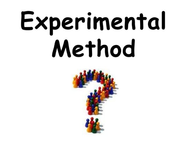 experimental method of data collection experimental method