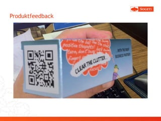 Produktfeedback
 
