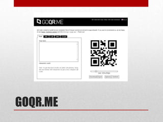 GOQR.ME

 