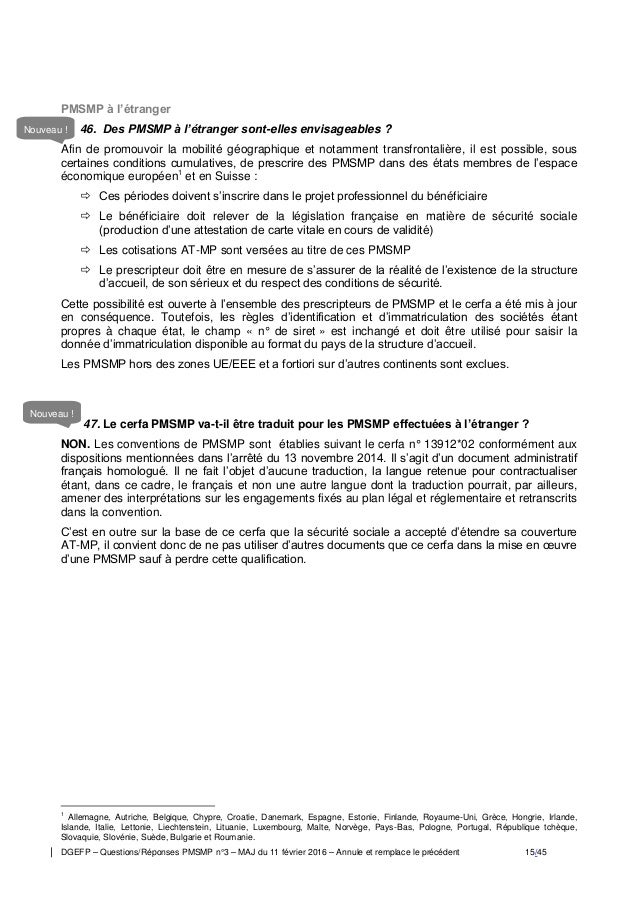 Cadre légal de mise en place de PMSMP (Stage) lorsqu'on recherche un