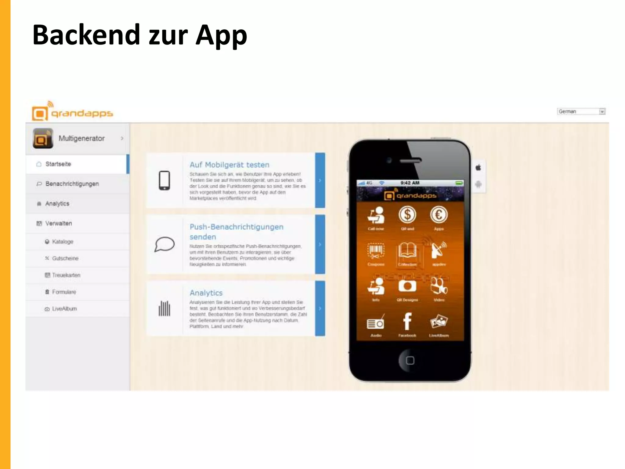 Backend zur App

 