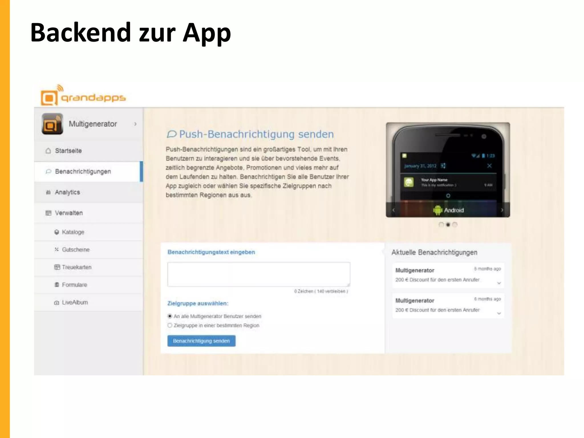 Backend zur App

 