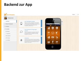 Backend zur App

 