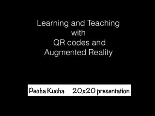 Pecha Kucha   20x20 presentation
 