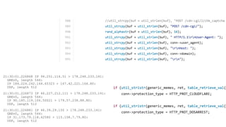 21:30:01.226868 IP 94.251.116.51 > 178.248.233.141:
GREv0, length 544:
IP 184.224.242.144.65323 > 167.42.221.164.80:
UDP, length 512
21:30:01.226873 IP 46.227.212.111 > 178.248.233.141:
GREv0, length 544:
IP 90.185.119.106.50021 > 179.57.238.88.80:
UDP, length 512
21:30:01.226881 IP 46.39.29.150 > 178.248.233.141:
GREv0, length 544:
IP 31.173.79.118.42580 > 115.108.7.79.80:
UDP, length 512
 