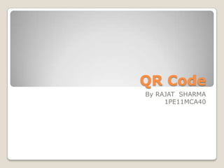 Qr code | PPT