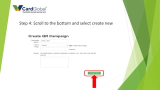 Step 4: Scroll to the bottom and select create new
 