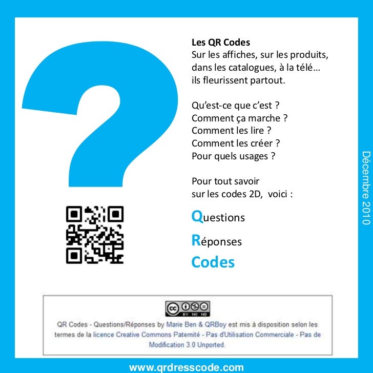 Qr Code Questions Réponses Lire Créer Utiliser Tout