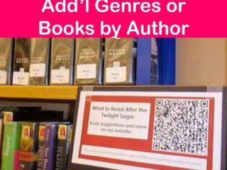 Add’l Genres or
Books by Author
 