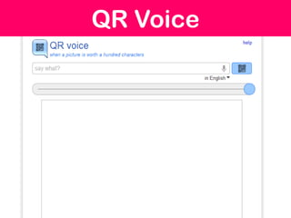 QR Voice
 
