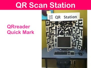 QR Scan Station

QRreader
Quick Mark
 