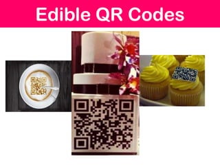Edible QR Codes
 
