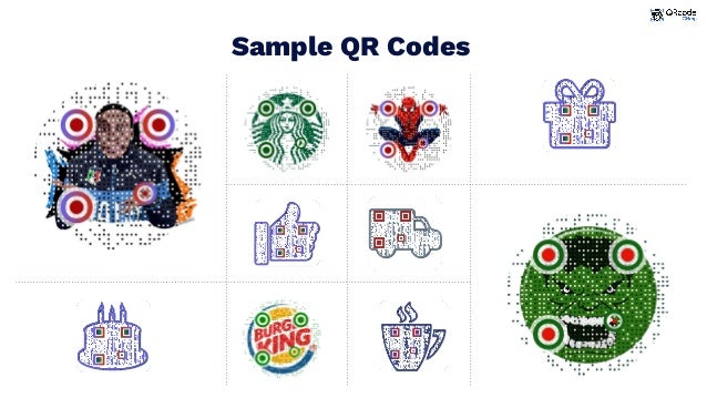 Sample QR Codes
 