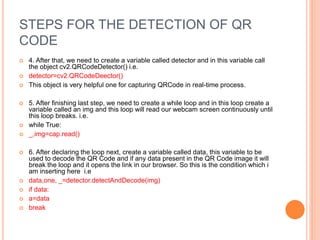 QRcode USING PYTHON LANGUAGE ELECTRONICS STUDENT.pptx
