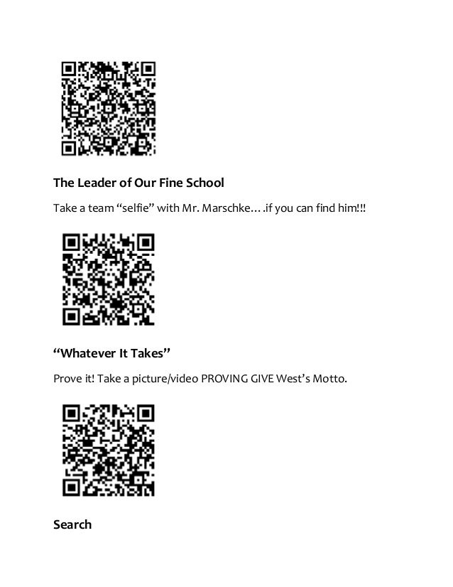 QR Code Directions