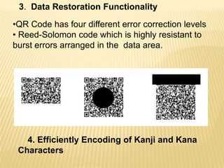 Qr code ppt | PPTX | Programming Languages | Computing