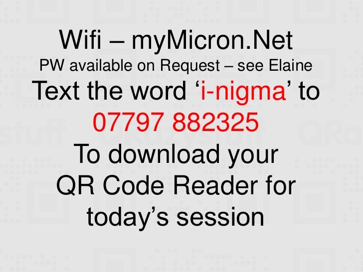 View I-Nigma Qr Reader Pictures