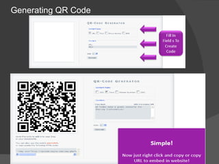 Generating QR Code
 