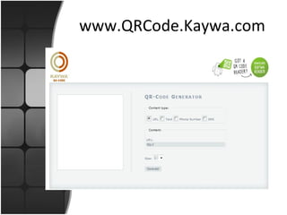 www.QRCode.Kaywa.com 
