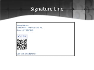 Signature Line 
