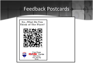 Feedback Postcards 
