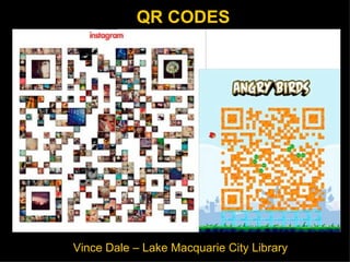 QR codes : Vince Dale 10 slides in 5 minutes | PPT