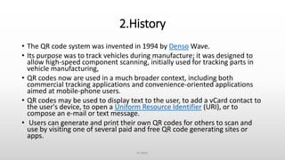 Qr codes | PPTX
