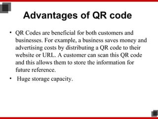 Qr codes web | PPT