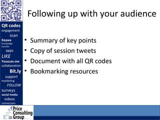 Qr codes for Trainers | PPT
