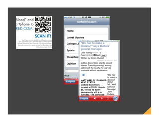 QR Codes In Higher Education