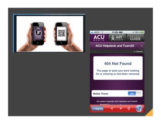 QR Codes In Higher Education