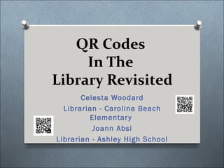 Qr Codes in the Library | PPT