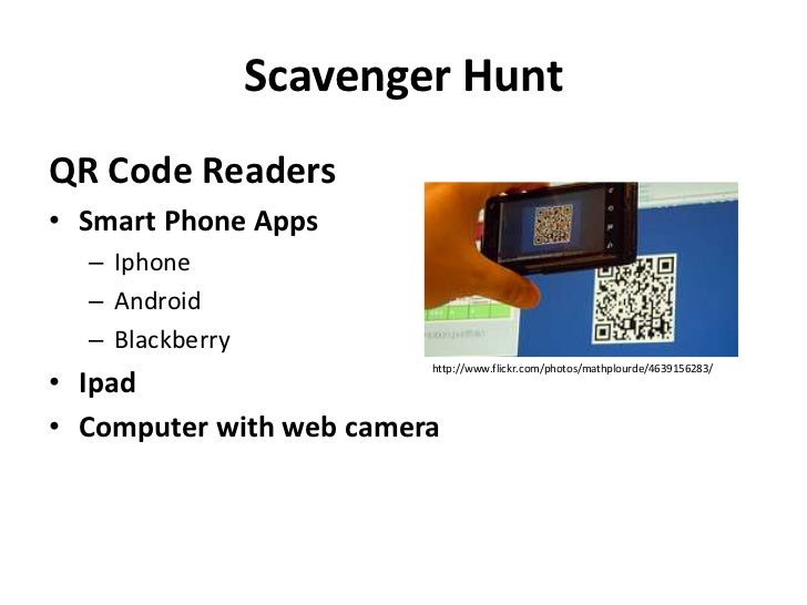 Qr codes + ipads