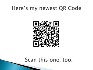 QR Codes presentation | PPTX