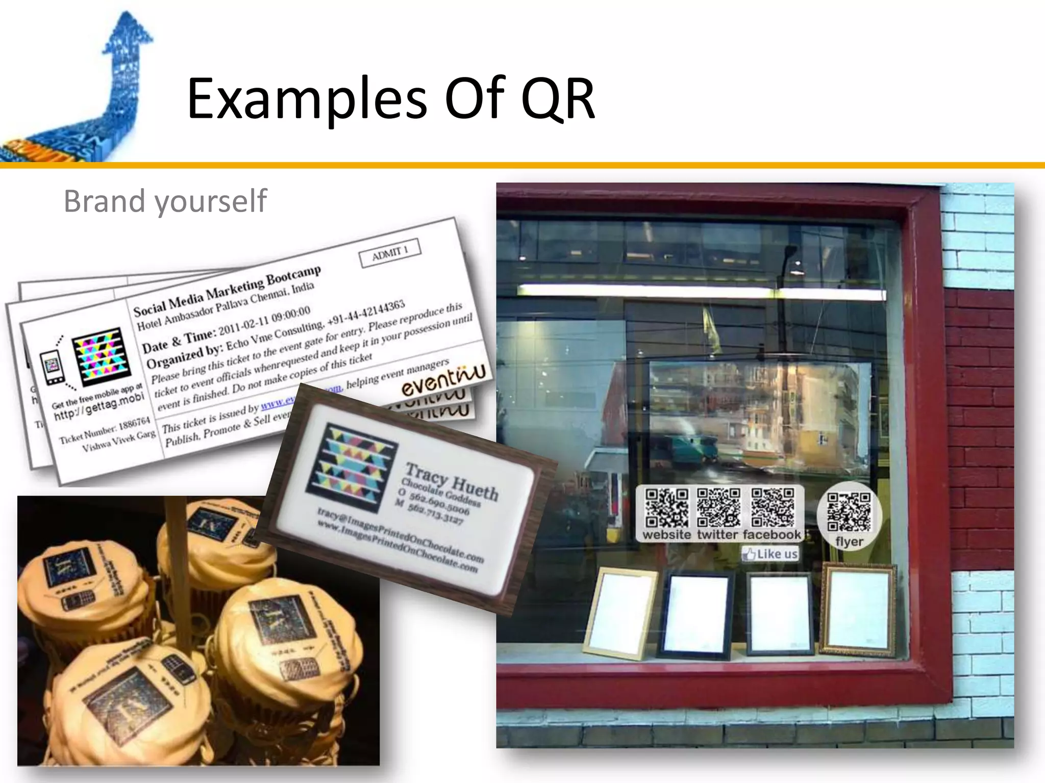 Examples Of QRBrand yourself