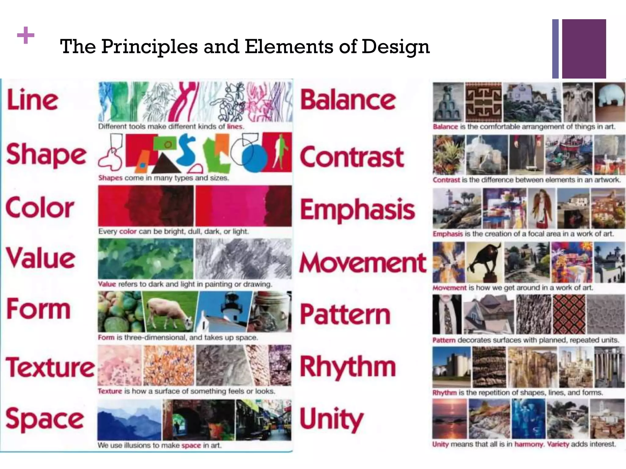 +

The Principles and Elements of Design

 