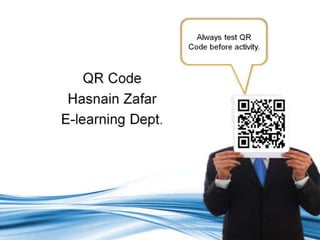 QR codes for Teaching and Learning 