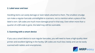 Qr codes vs. barcodes in inventory tracking | PDF