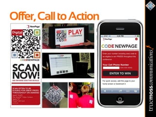 Offer, Call to Action
 