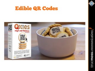 Edible QR Codes
 