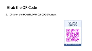 QR Codes Workshop | PPTX