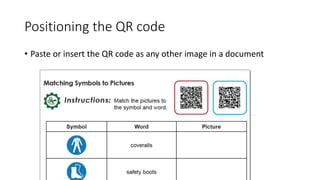 QR Codes Workshop | PPTX