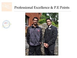 Professional Excellence & P.E Points 