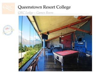 Queenstown Resort College QRC Lodge – Games Room 