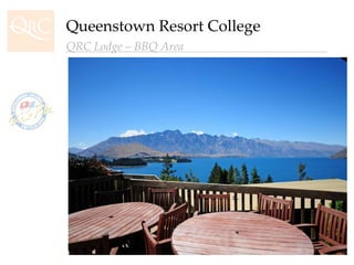 Queenstown Resort College QRC Lodge – BBQ Area 