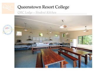 Queenstown Resort College QRC Lodge – Student Kitchen 