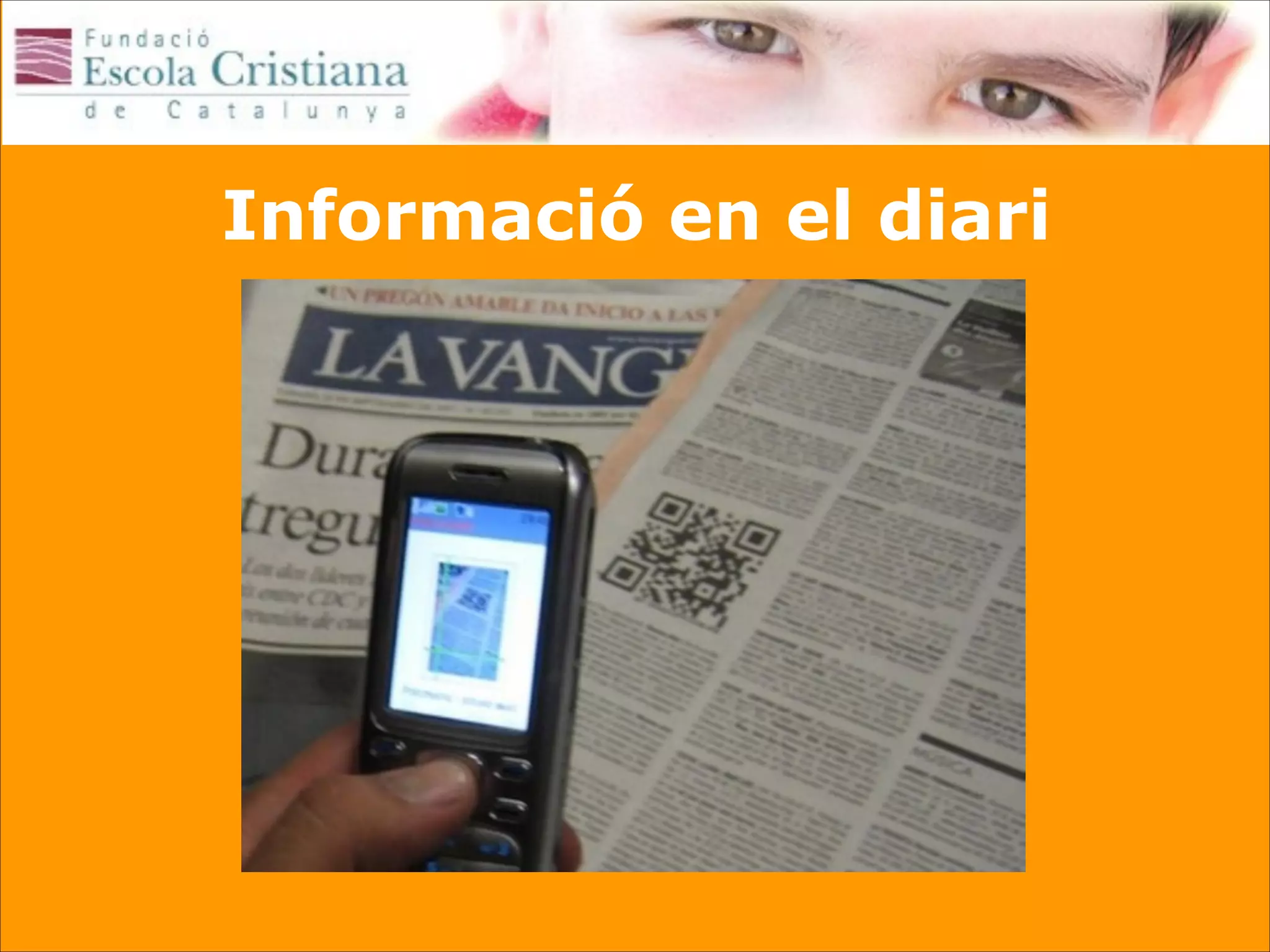 Informació en el diari

 