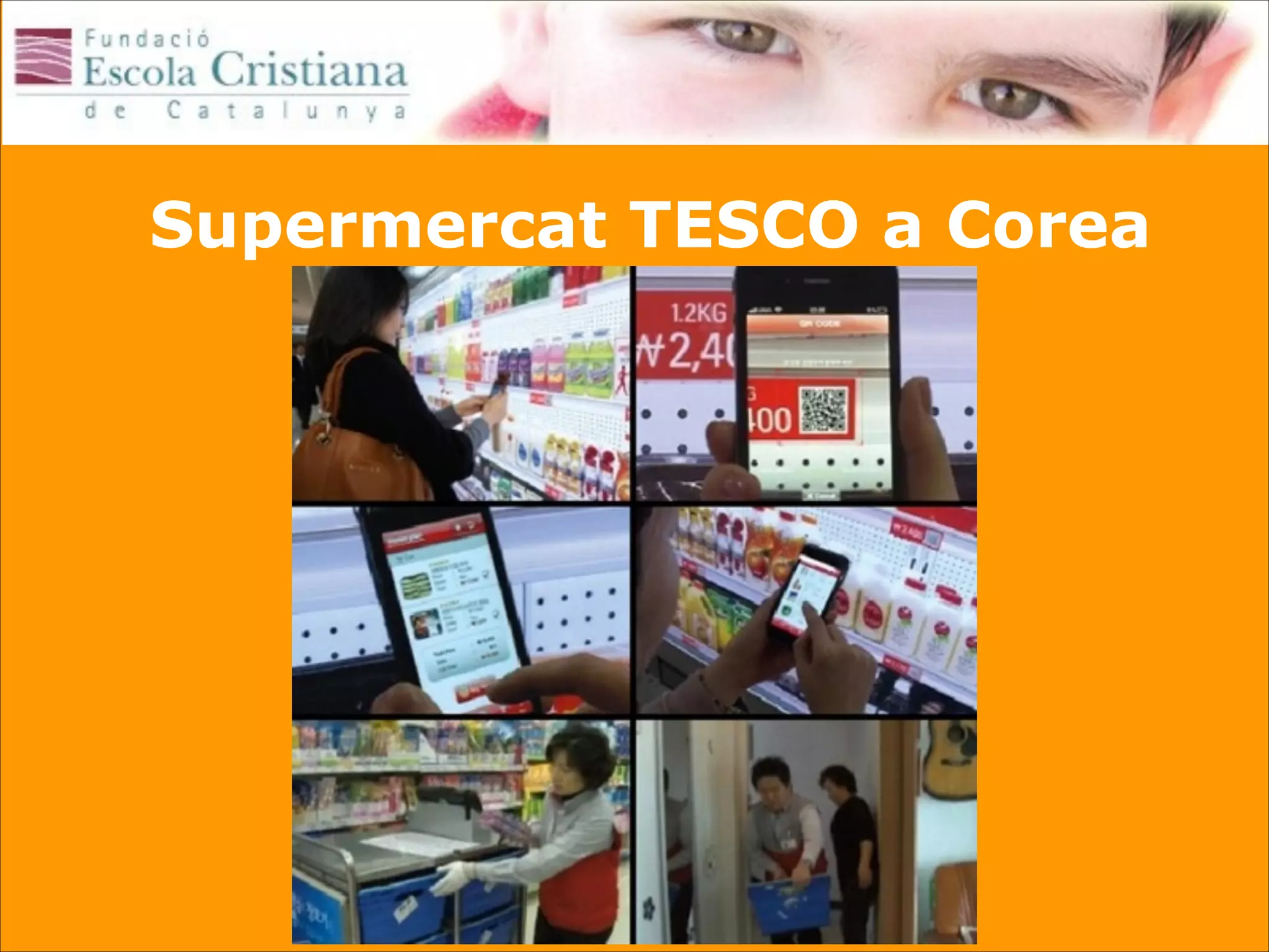 Supermercat TESCO a Corea

 