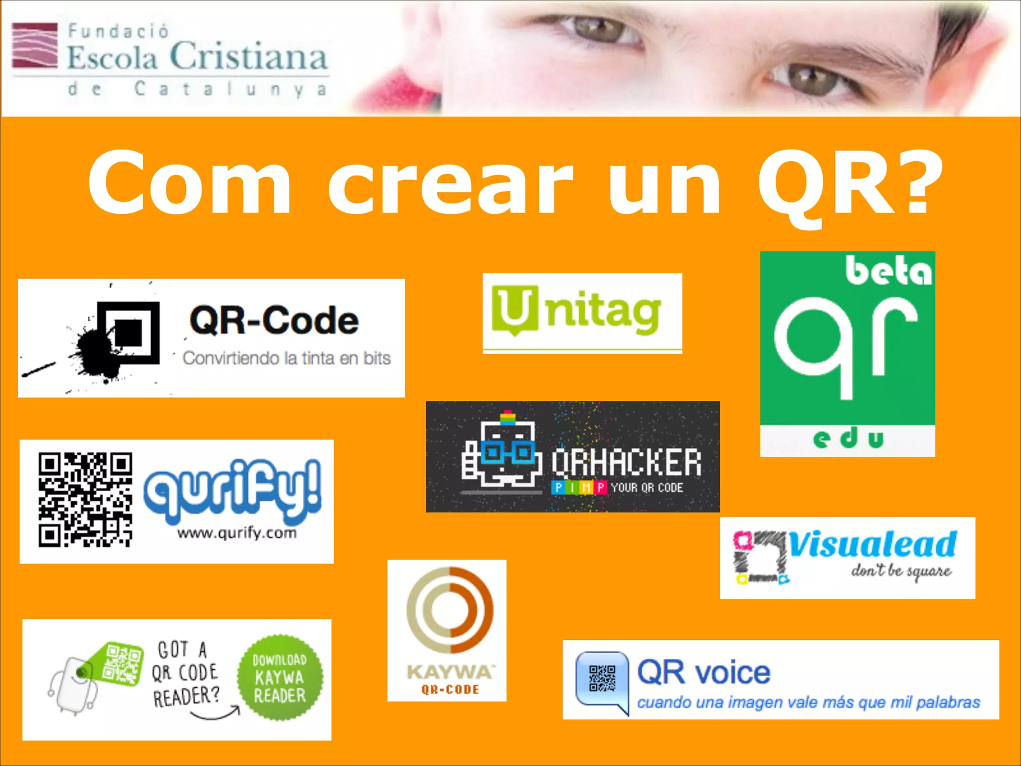 Com crear un QR?

 